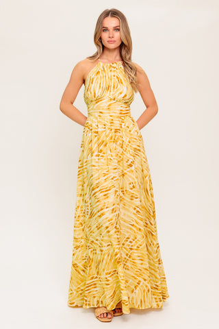 LIVING IN WONDERLAND WOVEN MAXI DRESS - Glamourous Grace