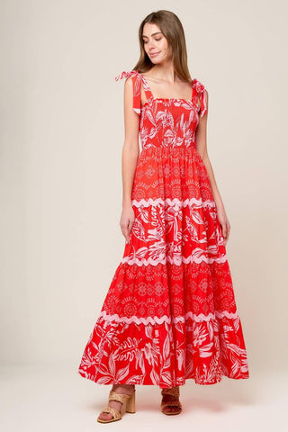 BRIGHTER DAYS WOVEN MAXI DRESS - Glamourous Grace