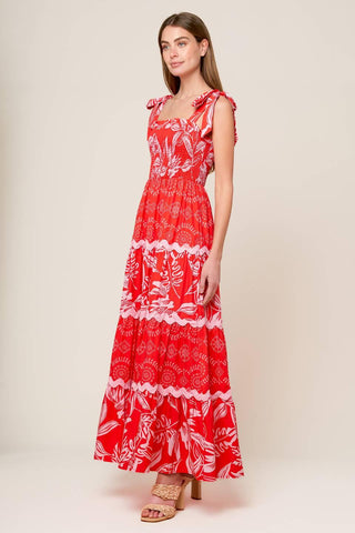 BRIGHTER DAYS WOVEN MAXI DRESS - Glamourous Grace