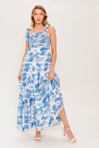 WHEN IN ROME WOVEN MIDI DRESS - Glamourous Grace