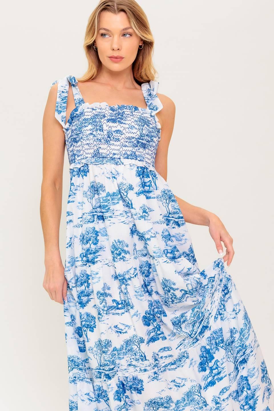 WHEN IN ROME WOVEN MIDI DRESS - Glamourous Grace
