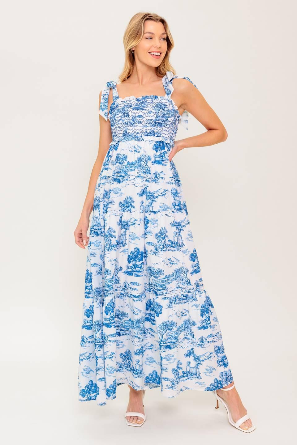 WHEN IN ROME WOVEN MIDI DRESS - Glamourous Grace