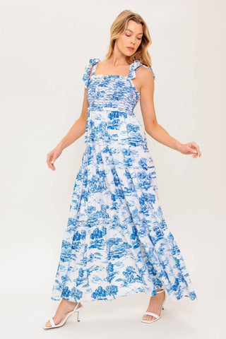 WHEN IN ROME WOVEN MIDI DRESS - Glamourous Grace