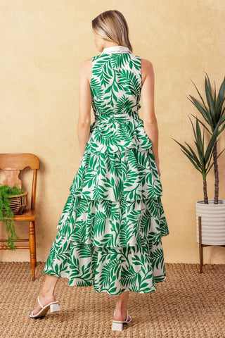 PARK AVENUE WOVEN WOVEN MIDI DRESS - Glamourous Grace