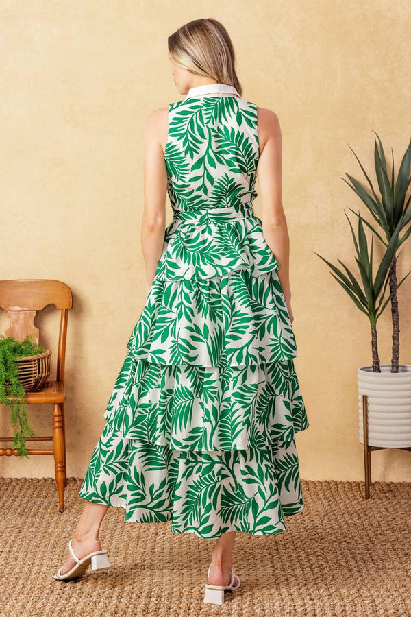 PARK AVENUE WOVEN WOVEN MIDI DRESS - Glamourous Grace