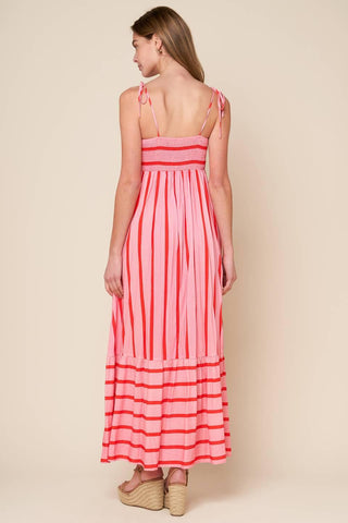 SPEAK NOW WOVEN MIDI DRESS - Glamourous Grace