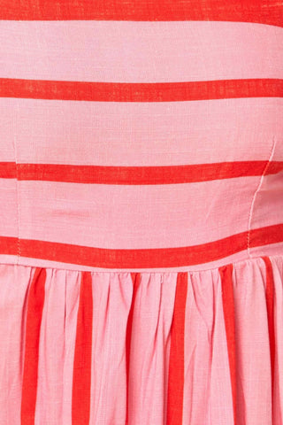 SPEAK NOW WOVEN MIDI DRESS - Glamourous Grace