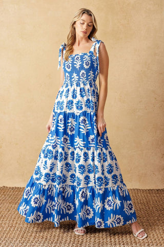 GLAMOUR IN MOTION WOVEN MAXI DRESS - Glamourous Grace