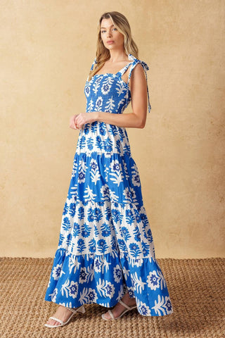 GLAMOUR IN MOTION WOVEN MAXI DRESS - Glamourous Grace
