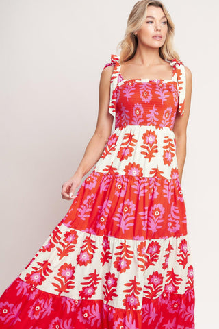 GLAMOUR IN MOTION WOVEN MAXI DRESS - Glamourous Grace