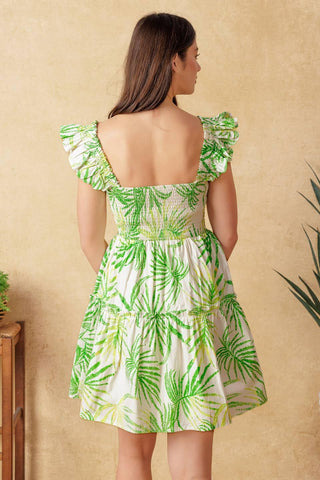 ADORABLE INTENTIONS WOVEN MINI DRESS - Glamourous Grace