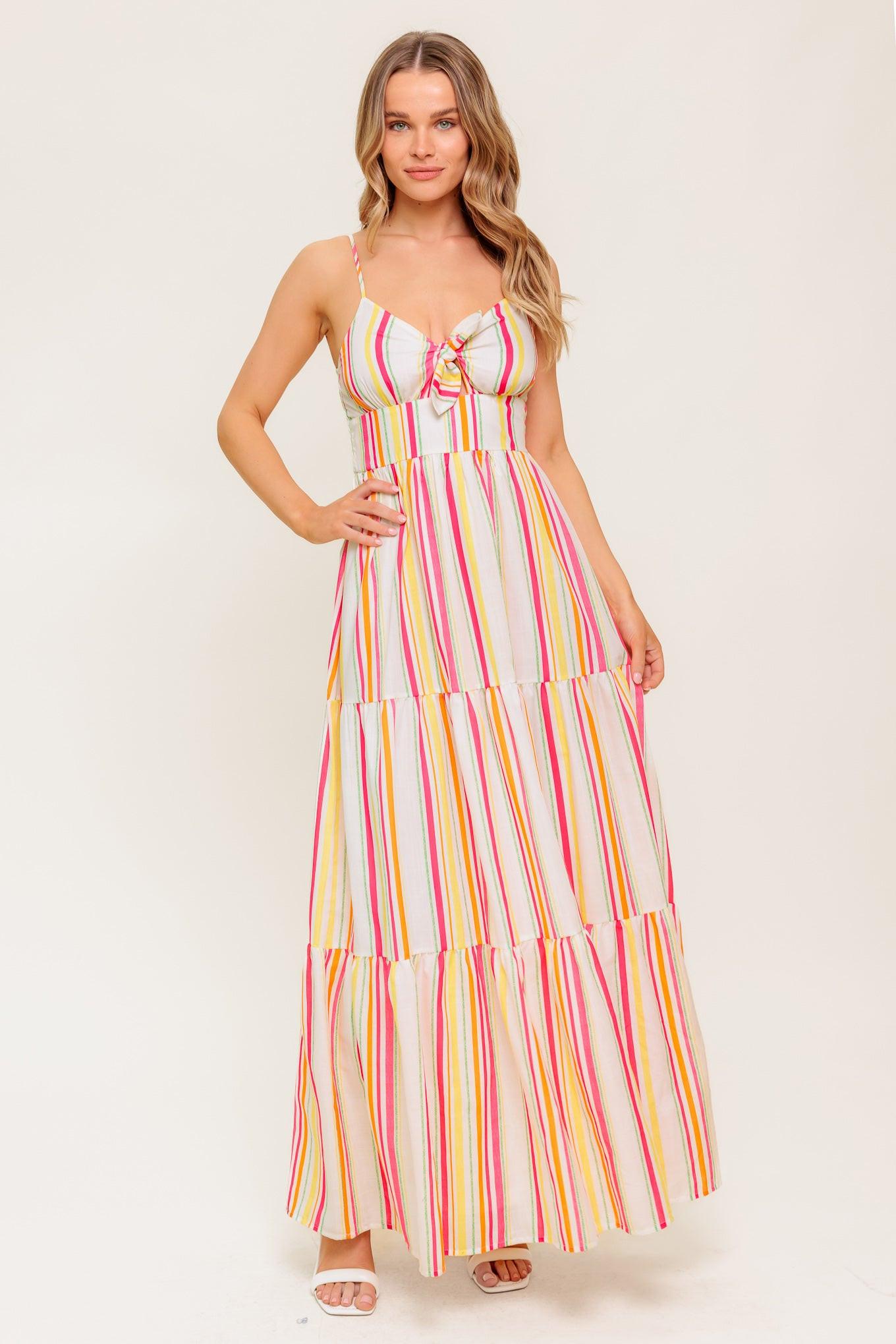 SEE THE GOOD WOVEN MAXI DRESS - Glamourous Grace