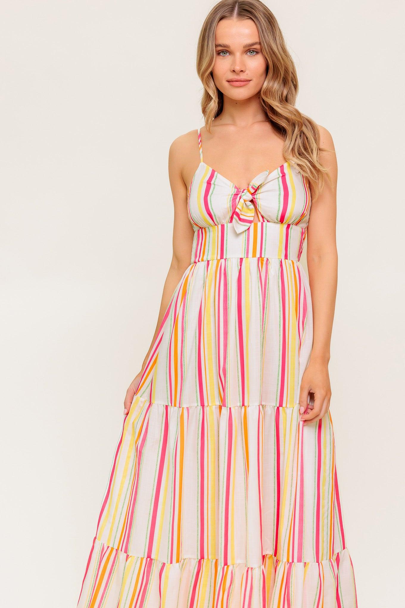 SEE THE GOOD WOVEN MAXI DRESS - Glamourous Grace