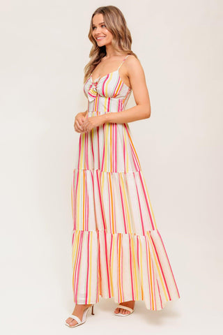 SEE THE GOOD WOVEN MAXI DRESS - Glamourous Grace