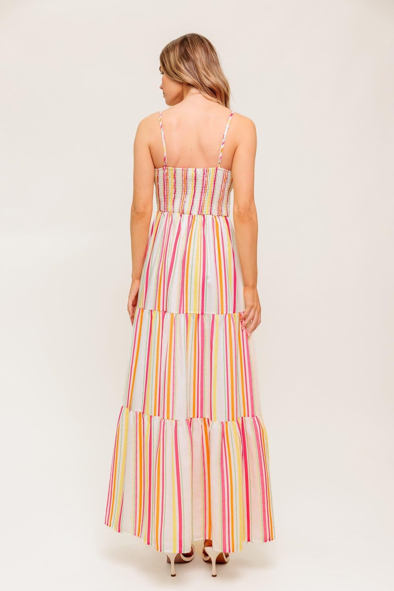 SEE THE GOOD WOVEN MAXI DRESS - Glamourous Grace