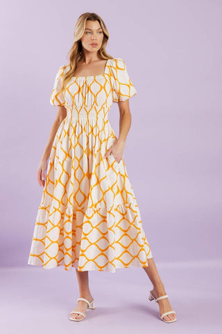 ICONIC SUMMER WOVEN MIDI DRESS - Glamourous Grace