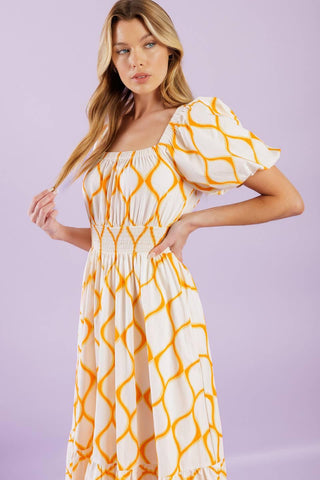 ICONIC SUMMER WOVEN MIDI DRESS - Glamourous Grace