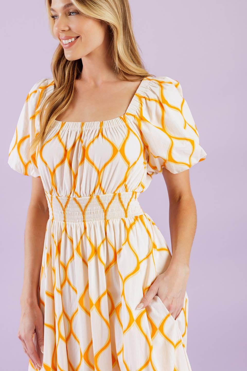 ICONIC SUMMER WOVEN MIDI DRESS - Glamourous Grace