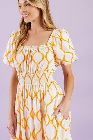 ICONIC SUMMER WOVEN MIDI DRESS - Glamourous Grace