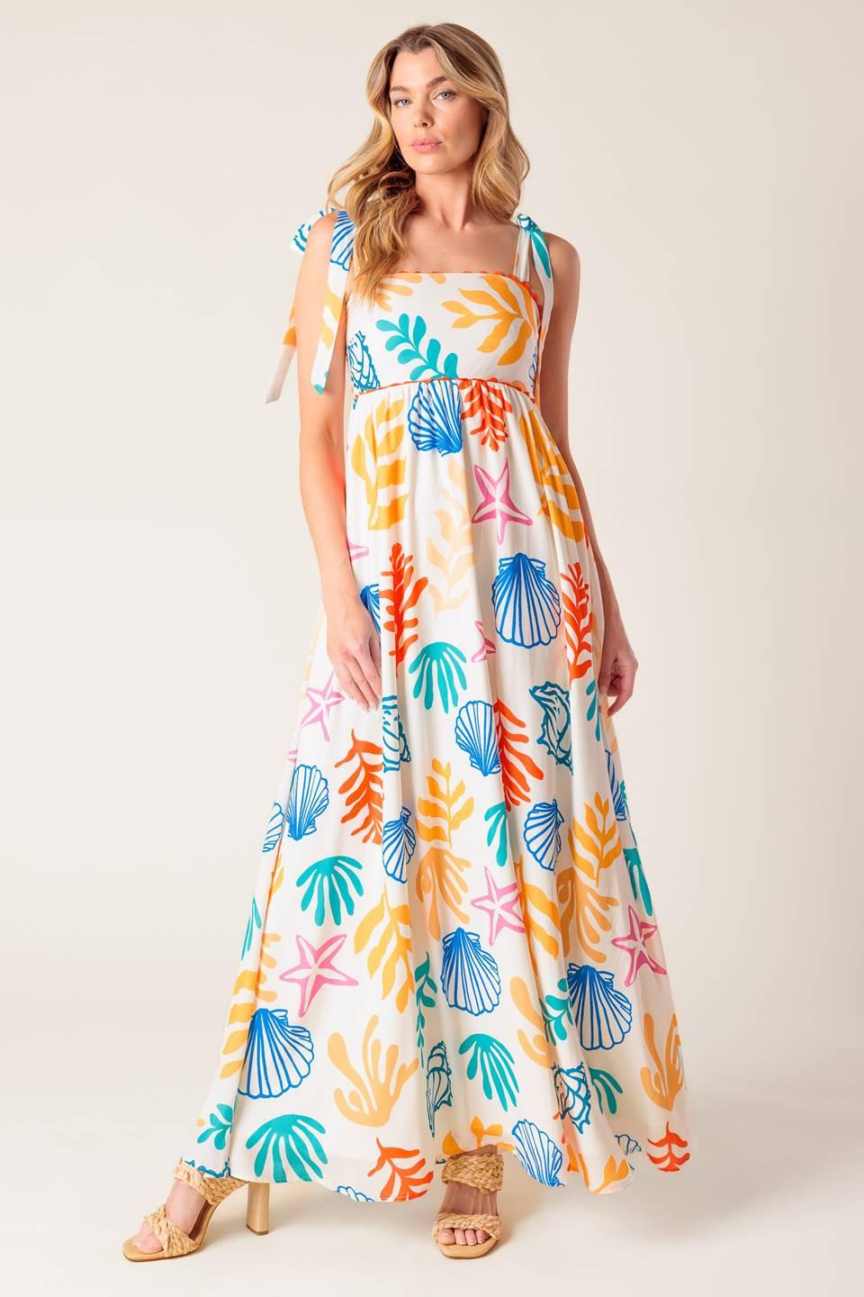 FROLIC THROUGH FIELDS WOVEN MAXI DRESS - Glamourous Grace