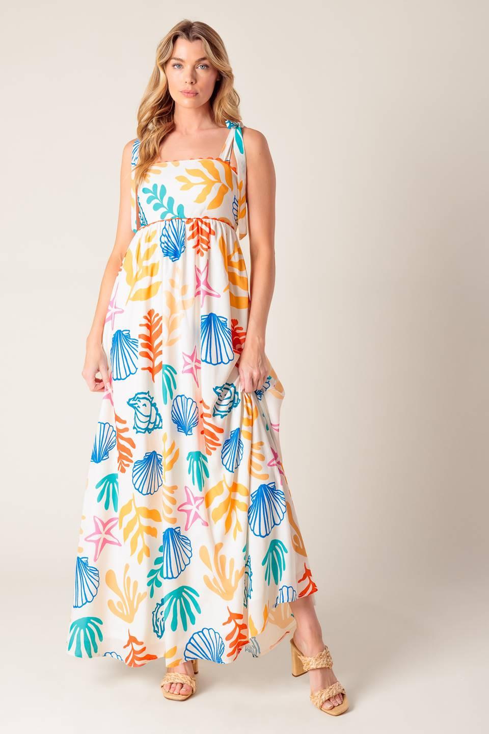 FROLIC THROUGH FIELDS WOVEN MAXI DRESS - Glamourous Grace