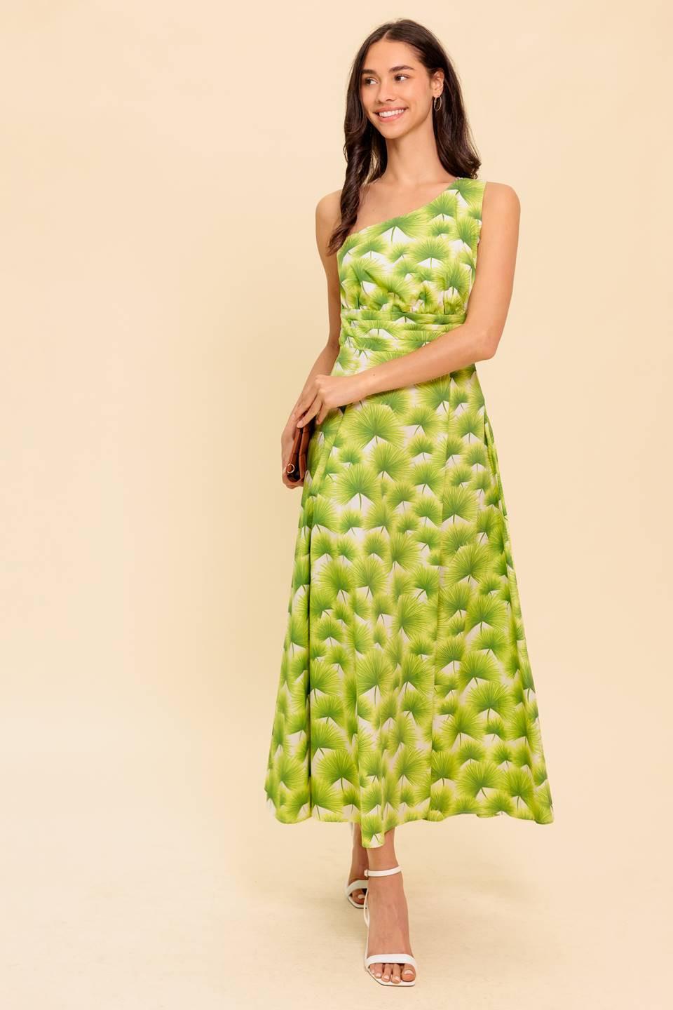 WALK IN THE GARDEN WOVEN MDI DRESS - Glamourous Grace