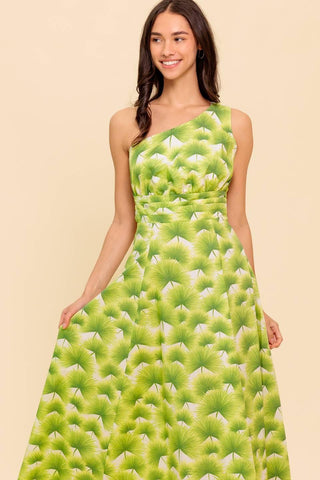 WALK IN THE GARDEN WOVEN MDI DRESS - Glamourous Grace