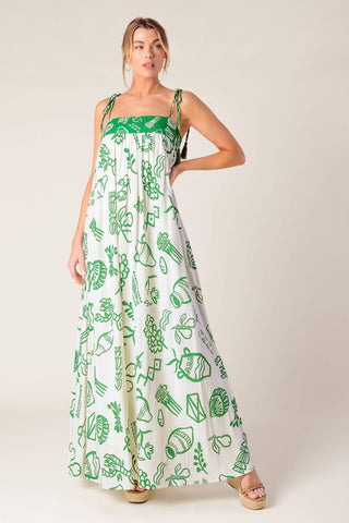 EVERYDAY BLISS WOVEN MAXI DRESS - Glamourous Grace