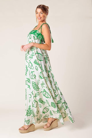 EVERYDAY BLISS WOVEN MAXI DRESS - Glamourous Grace