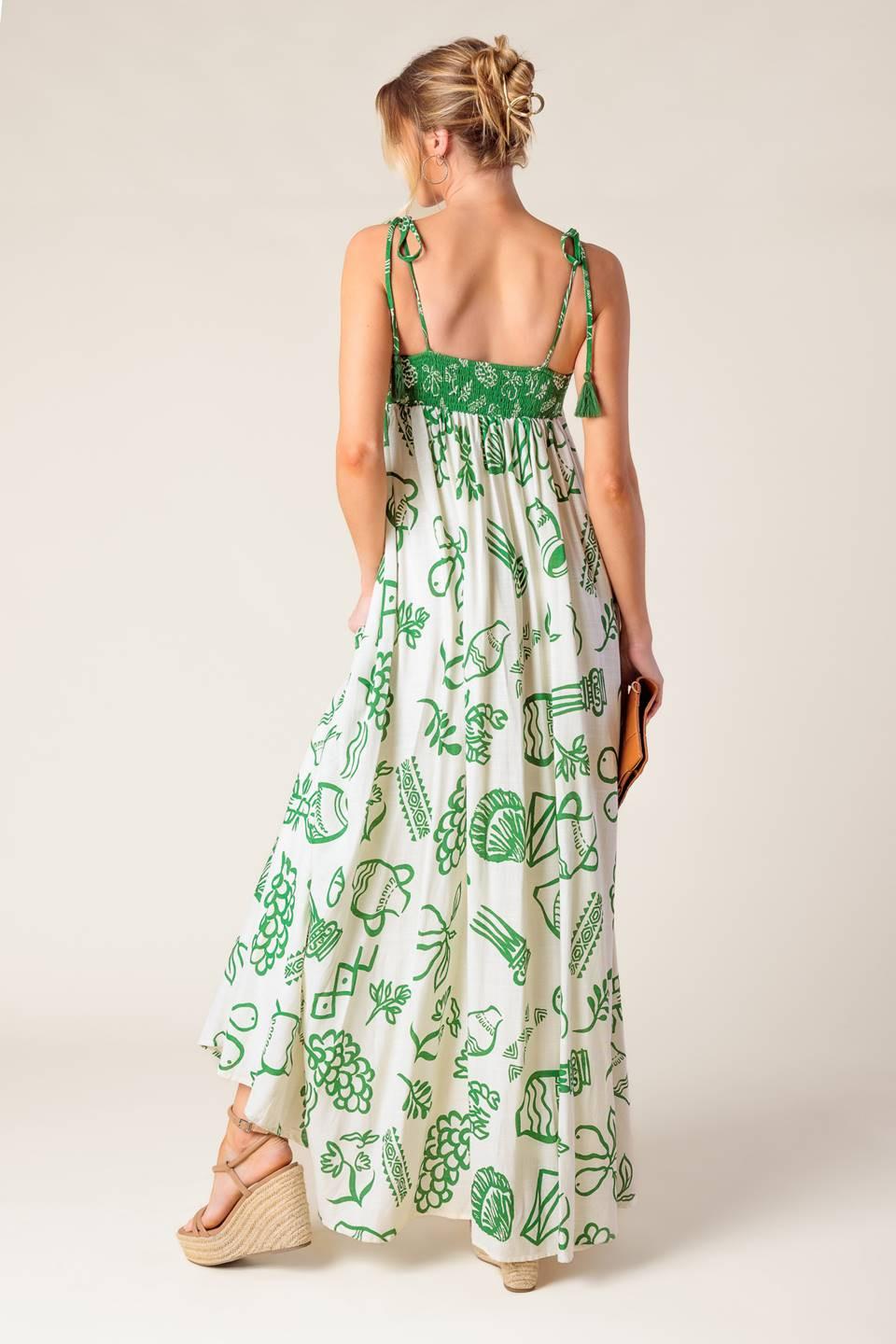 EVERYDAY BLISS WOVEN MAXI DRESS - Glamourous Grace