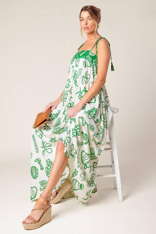 EVERYDAY BLISS WOVEN MAXI DRESS - Glamourous Grace