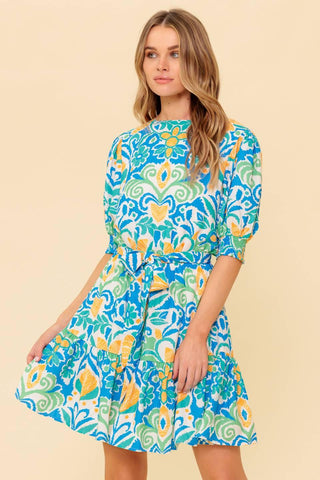 LOVE IN YOUR EYES WOVEN MNI DRESS - Glamourous Grace