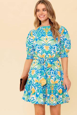 LOVE IN YOUR EYES WOVEN MNI DRESS - Glamourous Grace