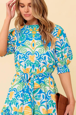 LOVE IN YOUR EYES WOVEN MNI DRESS - Glamourous Grace