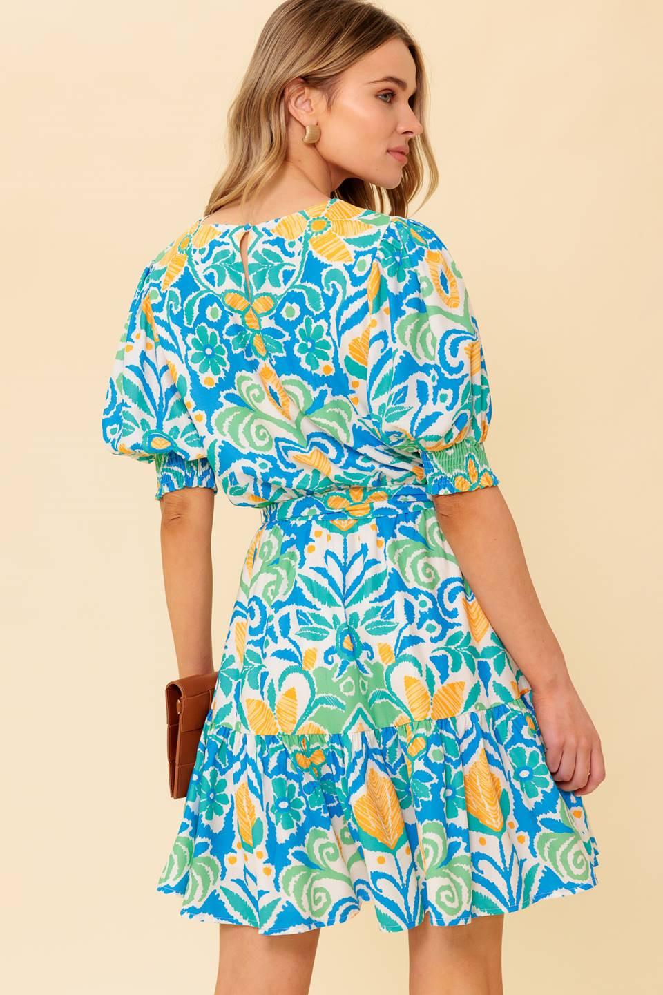 LOVE IN YOUR EYES WOVEN MNI DRESS - Glamourous Grace