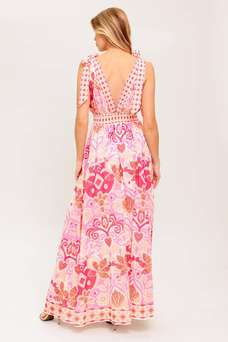LEACE IT TO FATE WOVEN MAXI DRESS - Glamourous Grace