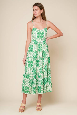 BEYOND ELEGANT WOVEN MIDI DRESS - Glamourous Grace