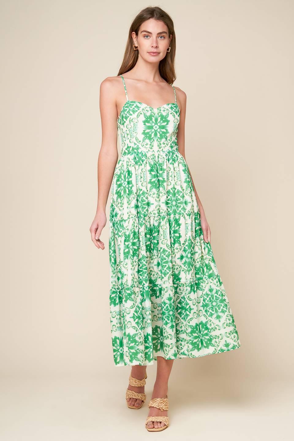 BEYOND ELEGANT WOVEN MIDI DRESS - Glamourous Grace