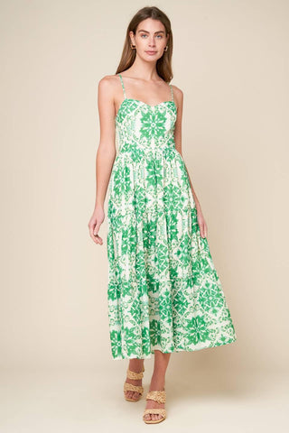 BEYOND ELEGANT WOVEN MIDI DRESS - Glamourous Grace