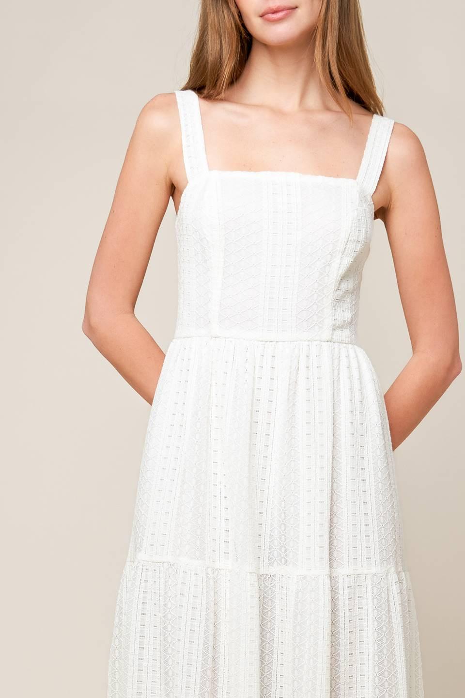 AFTER THE RAIN WHITE LACE MAXI DRESS - Glamourous Grace
