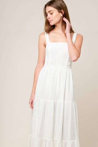 AFTER THE RAIN WHITE LACE MAXI DRESS - Glamourous Grace