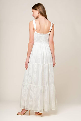 AFTER THE RAIN WHITE LACE MAXI DRESS - Glamourous Grace