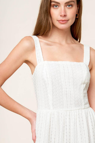 AFTER THE RAIN WHITE LACE MAXI DRESS - Glamourous Grace