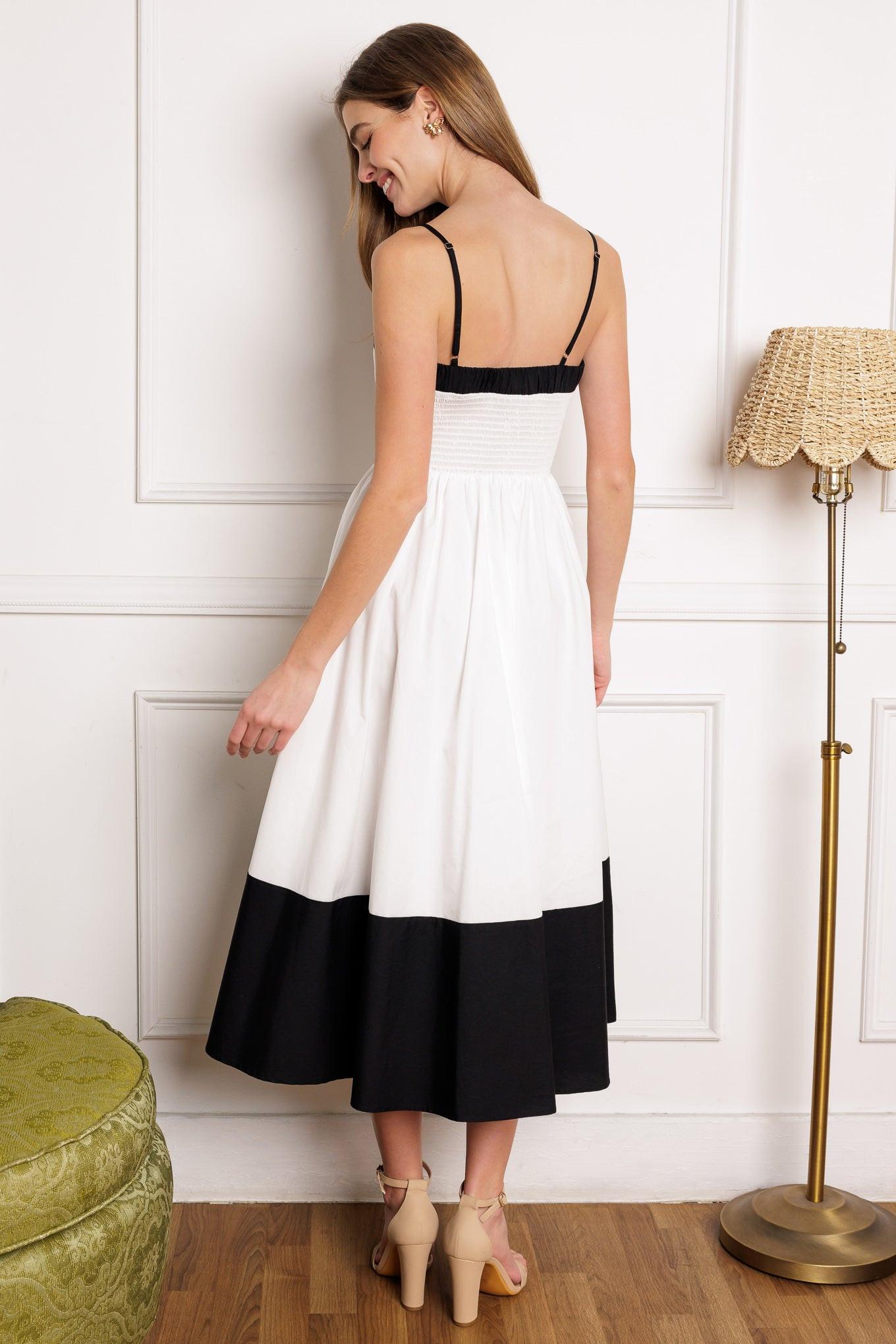 ISLAND HEARTBEAT WOVEN MIDI DRESS - Glamourous Grace