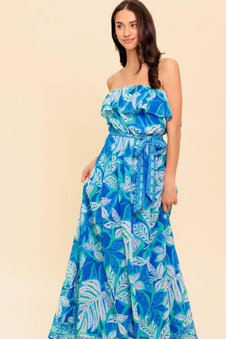 MANHATTAN ROMANCE WOVEN MAXI DRESS - Glamourous Grace