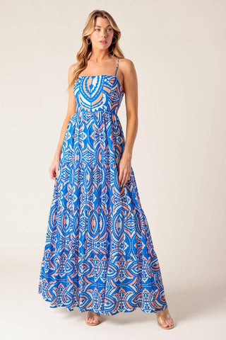 LAKESIDE PICNIC WOVEN MAXI DRESS - Glamourous Grace