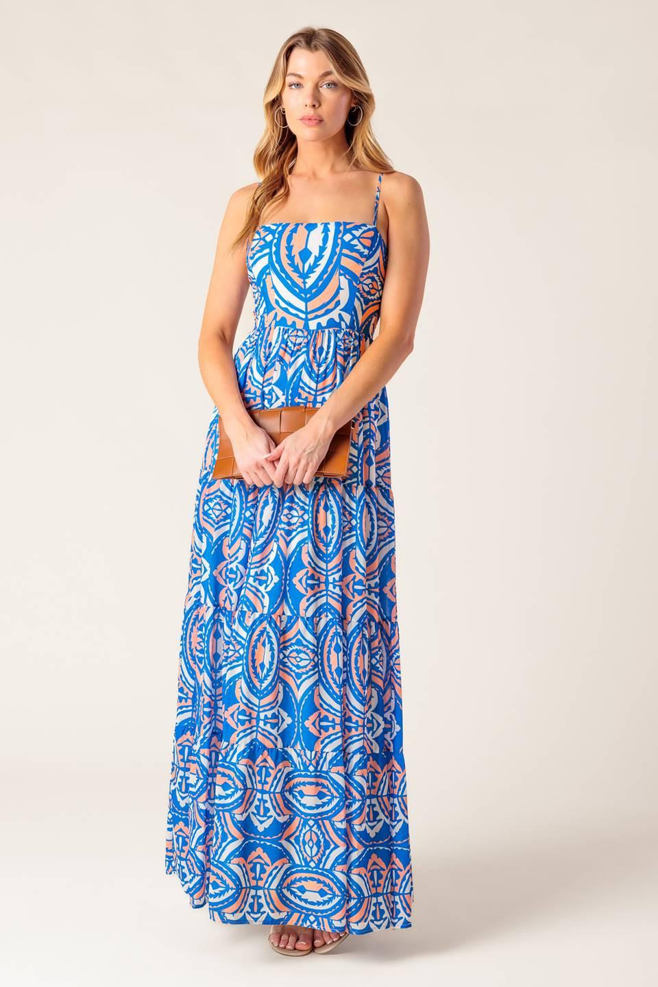 LAKESIDE PICNIC WOVEN MAXI DRESS - Glamourous Grace