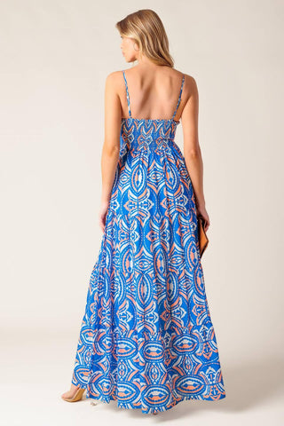 LAKESIDE PICNIC WOVEN MAXI DRESS - Glamourous Grace
