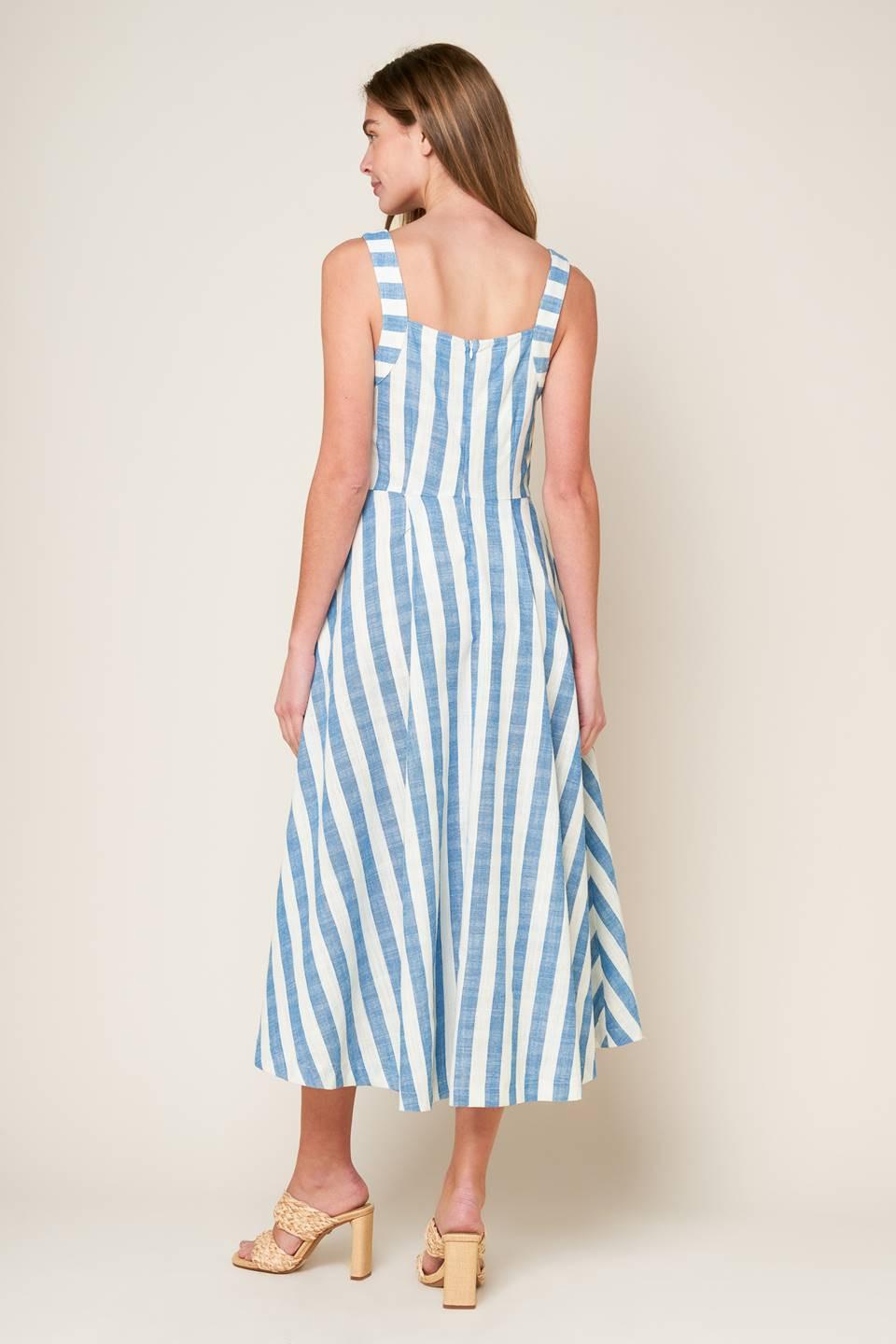 LUSH WITH LIFE WOVEN MIDI DRESS - Glamourous Grace