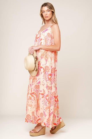 LAUREN SECRET GARDEN WOVEN MAXI DRESS - Glamourous Grace